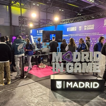 Stand de Madrid in Game en Gamergy.