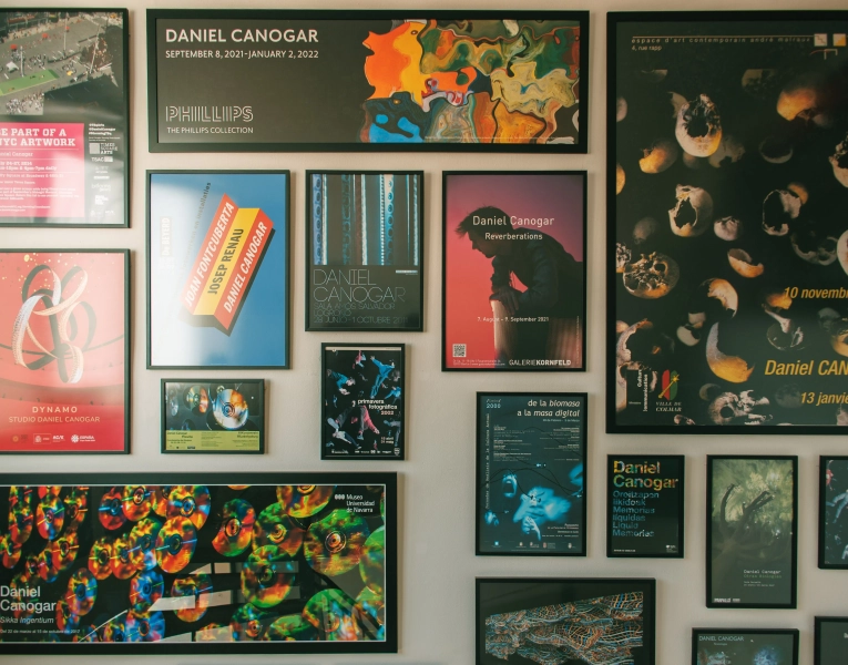La obra de Daniel Canogar La obra de Daniel Canogar
