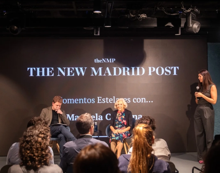 Clara Esteban, gestora de The New Madrid Post, presenta Momentos Estelares. | Javier Rodríguez Clara Esteban, gestora de The New Madrid Post, presenta Momentos Estelares. | Javier Rodríguez