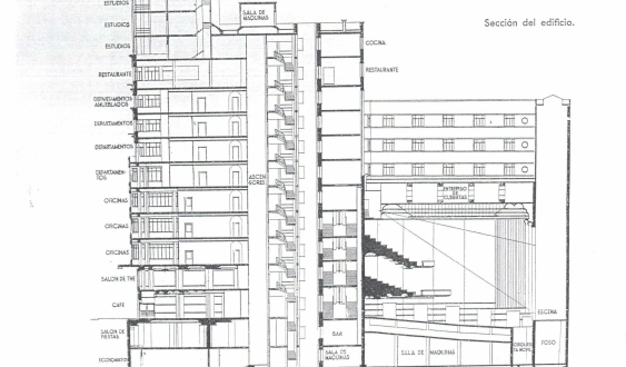 Sección del Edificio Carrión (Capitol). Sección del Edificio Carrión (Capitol).