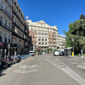 Plaza de las Salesas. 