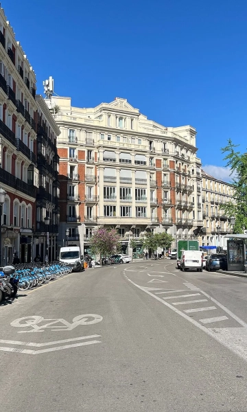 Plaza de las Salesas. 